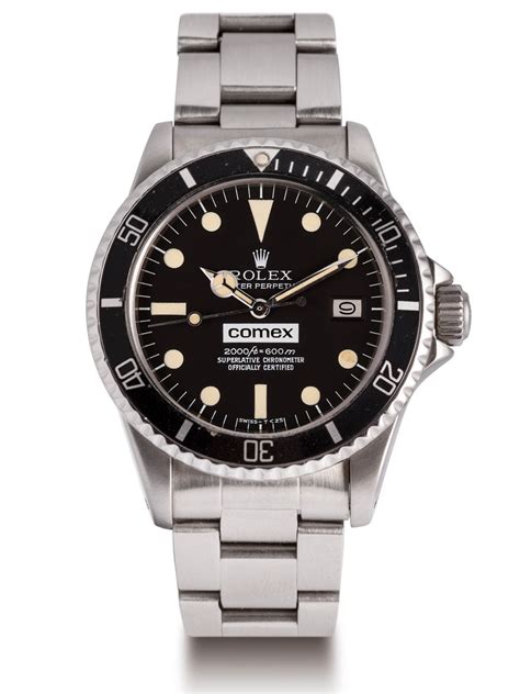 rolex comex histoire